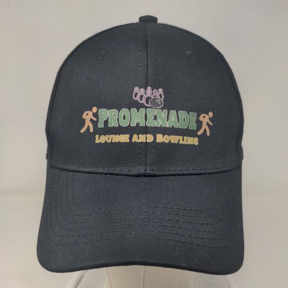 Promenade Lounge And Bowling Slideback Hat Black One Size iFashion - Picture 2 of 7